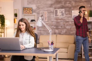 designing an efficient home workspace